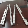 Aluminum alloy serpentine tube with inlet and outlet